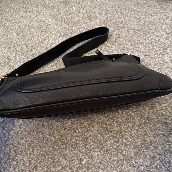 Vintage Coach Penelope Black Leather Shoulder Bag Purse AS IS - Picture 8 of 16